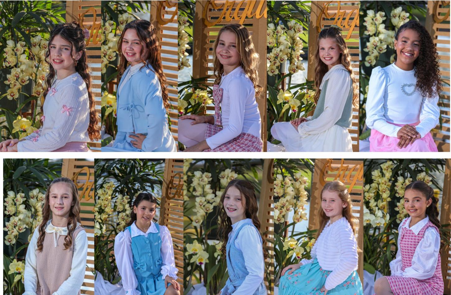 As dez candidatas à Princesa das Orquídeas 2026 iniciaram a preparação para o concurso que será realizado durante o tradicional Café Colonial, marcando também o lançamento oficial da 26ª Festa das Orquídeas e do Peixe de Maripá