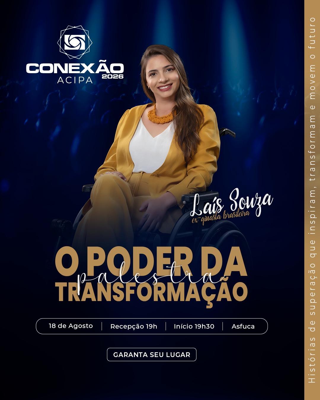 Os interessados podem garantir participação entrando em contato pelo WhatsApp da ACIPA: (44) 99915-0398