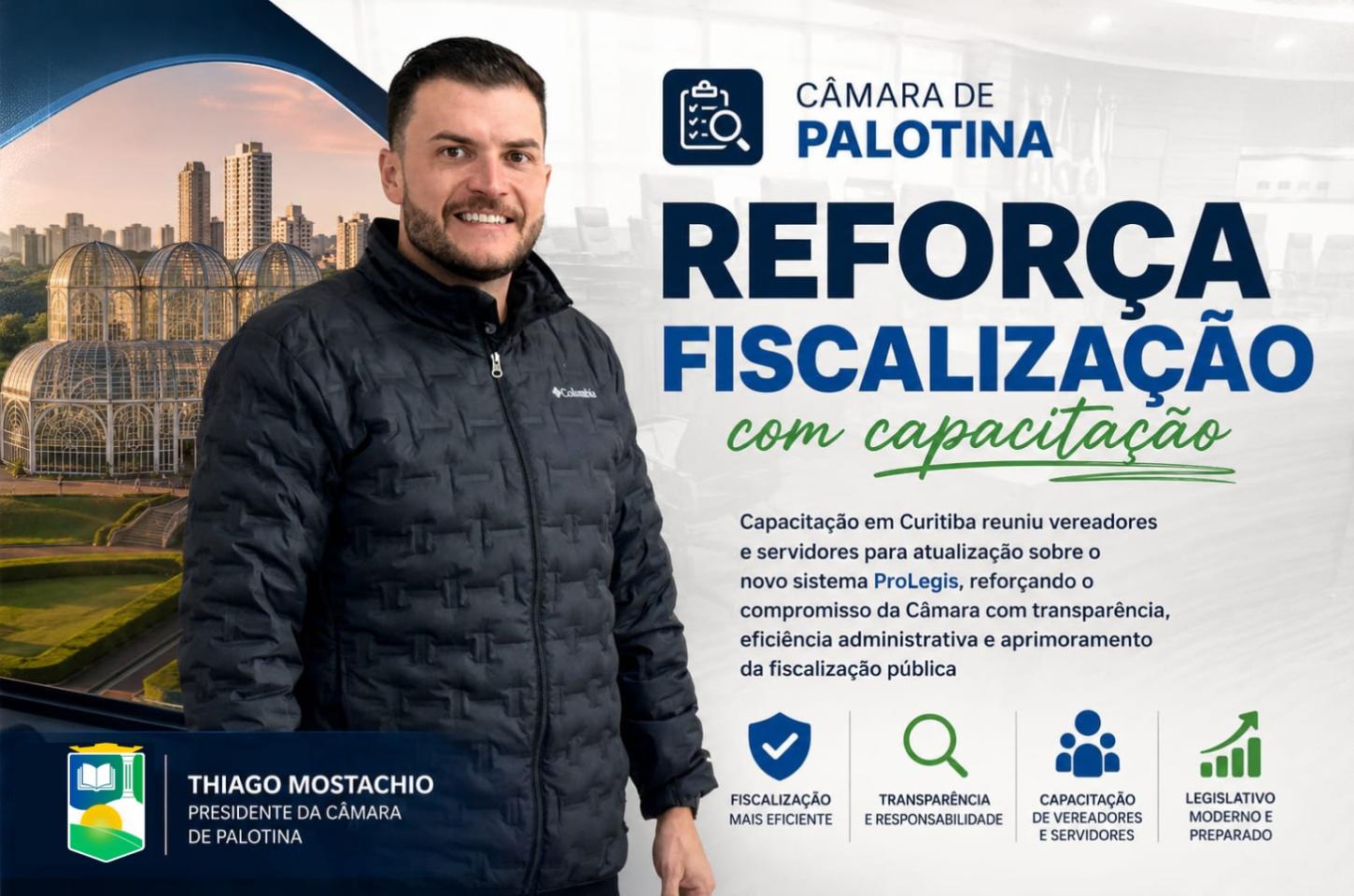 Câmara de Palotina reforça fiscalização com capacitação
