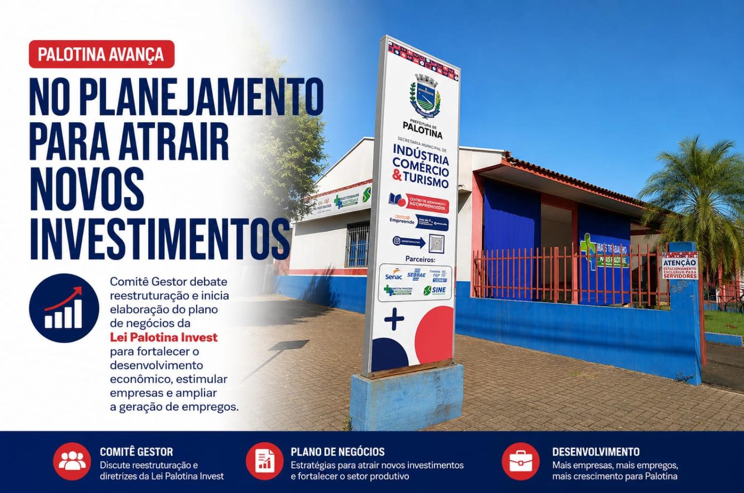 Palotina avança no planejamento para atrair novos investimentos