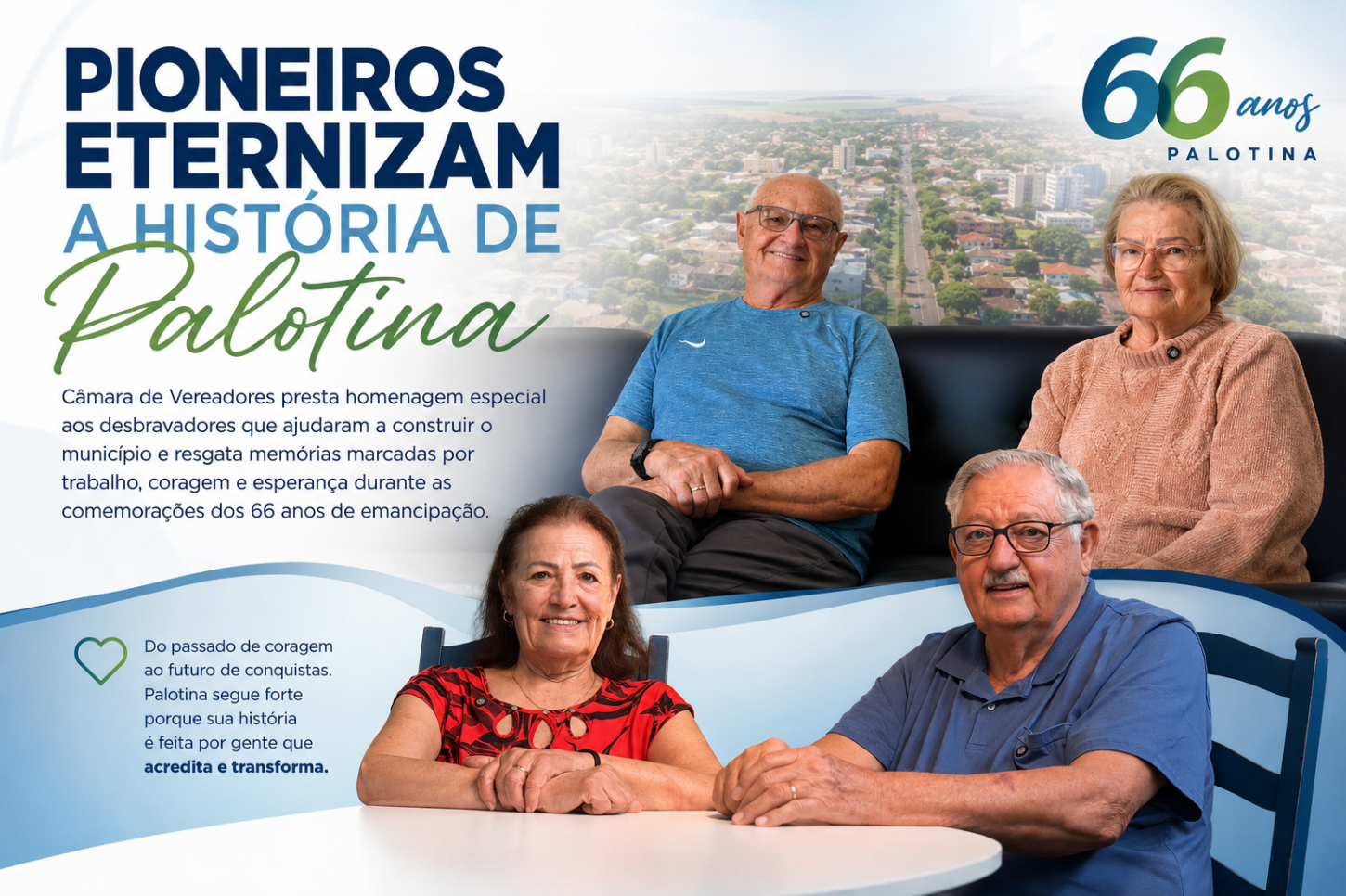 Pioneiros eternizam a história de Palotina