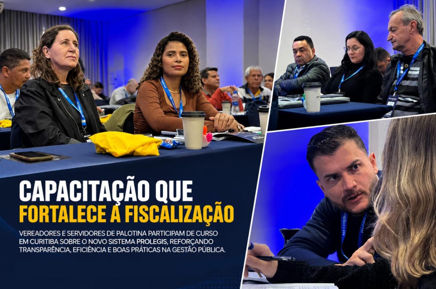 Vereadores e servidores da Câmara de Vereadores de Palotina participaram de capacitação em Curitiba voltada ao novo sistema de fiscalização do ProLegis