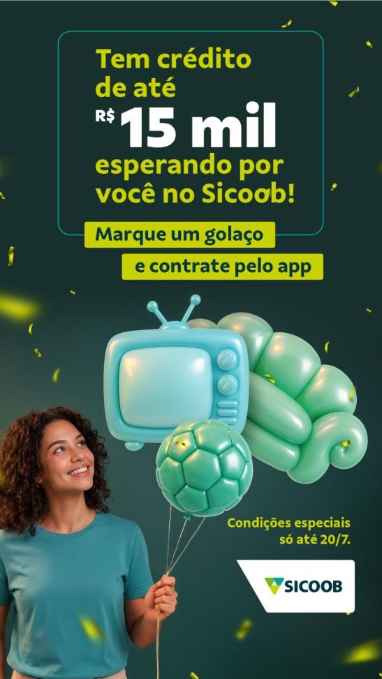Entre em campo com o Sicoob e obtenha crédito especial