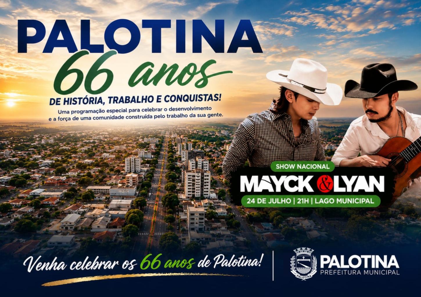Palotina, 66 anos de história, conquistas e desenvolvimento! 🌅🏙️