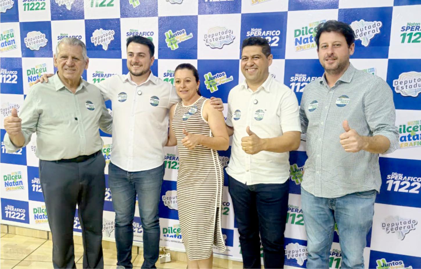 Comitê de Natan e Dilceu Sperafico é inaugurado em Assis Chateaubriand