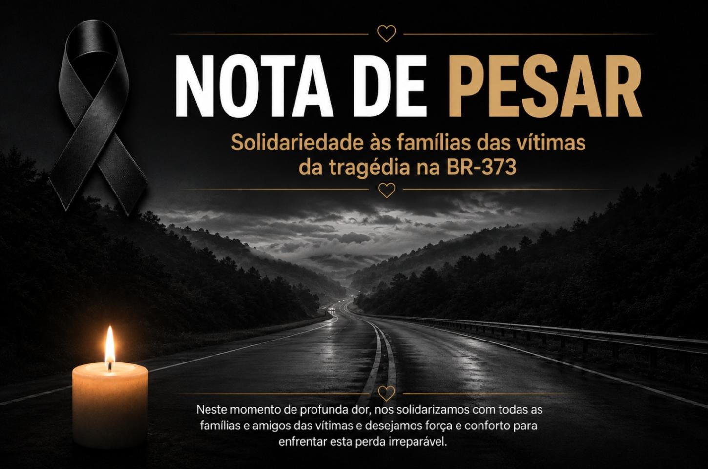 Luiz Ernesto manifesta pesar pelas 23 mortes em Ipiranga