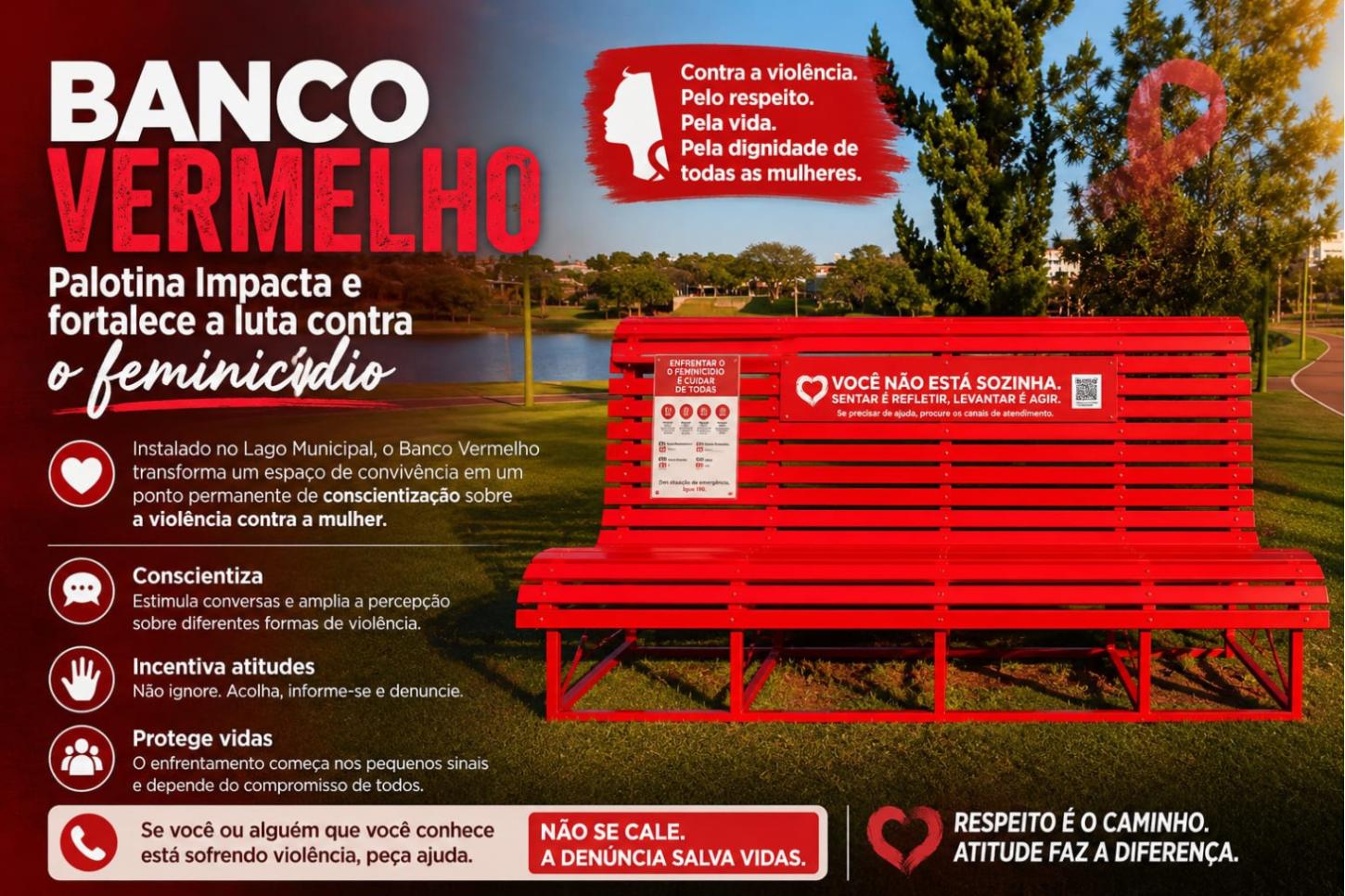 Palotina Impacta e fortalece a luta contra o feminicídio