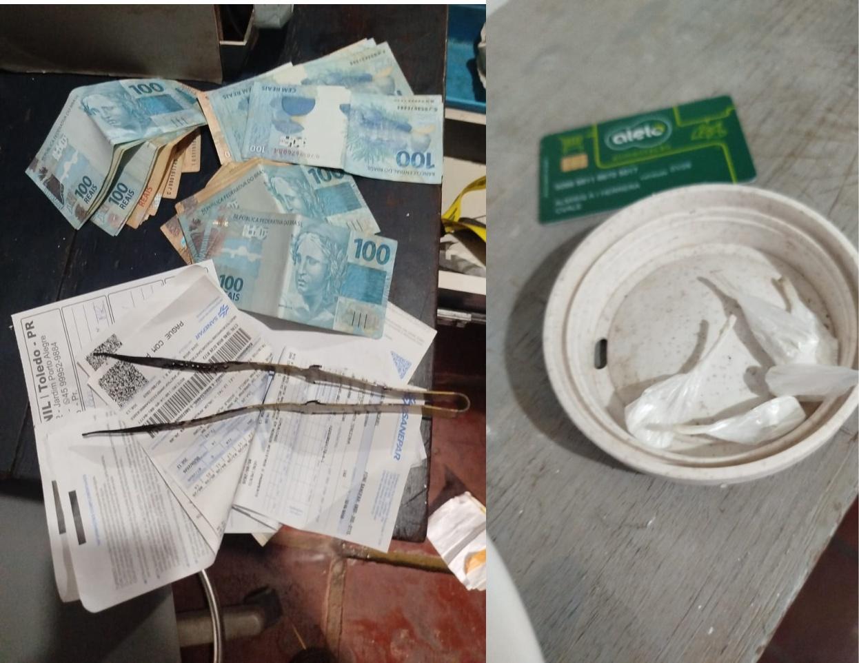 Ação contra o tráfico: Polícia Civil de Palotina prendeu em flagrante um homem de 23 anos durante operação realizada nesta quinta-feira (20), no bairro Santa Terezinha