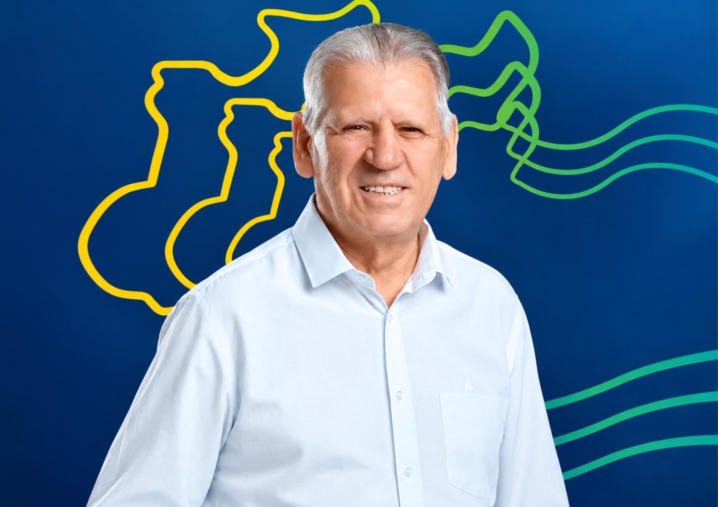 Dilceu Sperafico, deputado federal e candidato à reeleição, destinou R$ 5,6 milhões em recursos para Palotina entre 2023 e 2026, segundo levantamento encaminhado por sua assessoria
