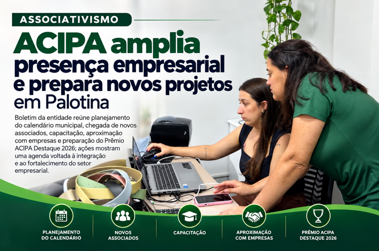 ACIPA amplia presença empresarial e prepara novos projetos em Palotina