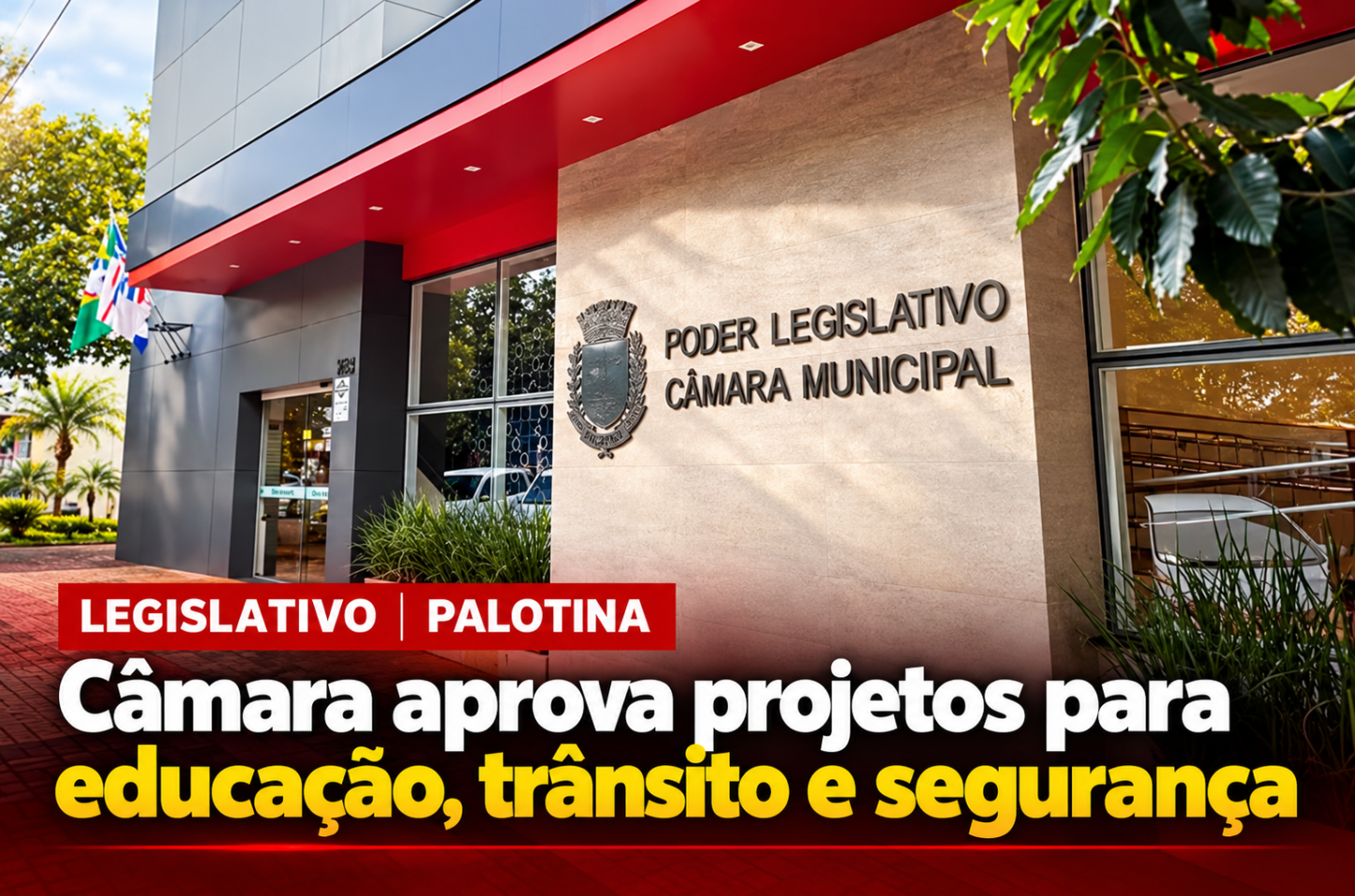 Câmara aprova projetos para educação, trânsito e segurança