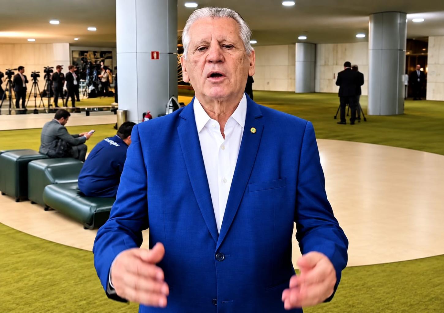 De Brasília, Sperafico anuncia apoio da União Progressista a Flávio Bolsonaro