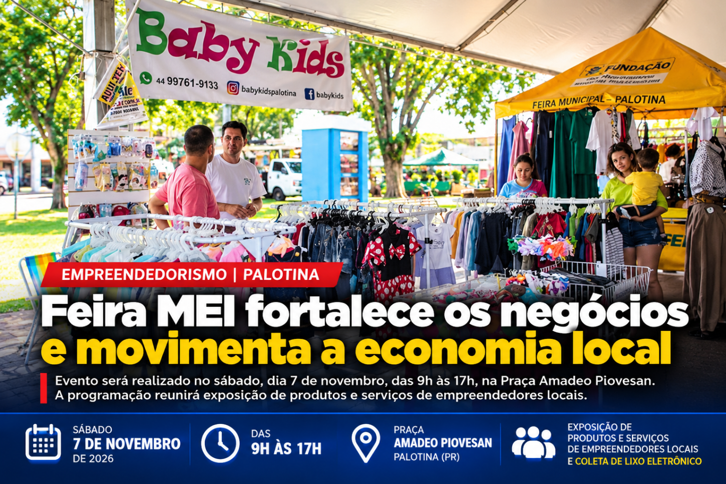 Feira MEI fortalece os negócios e movimenta a economia local