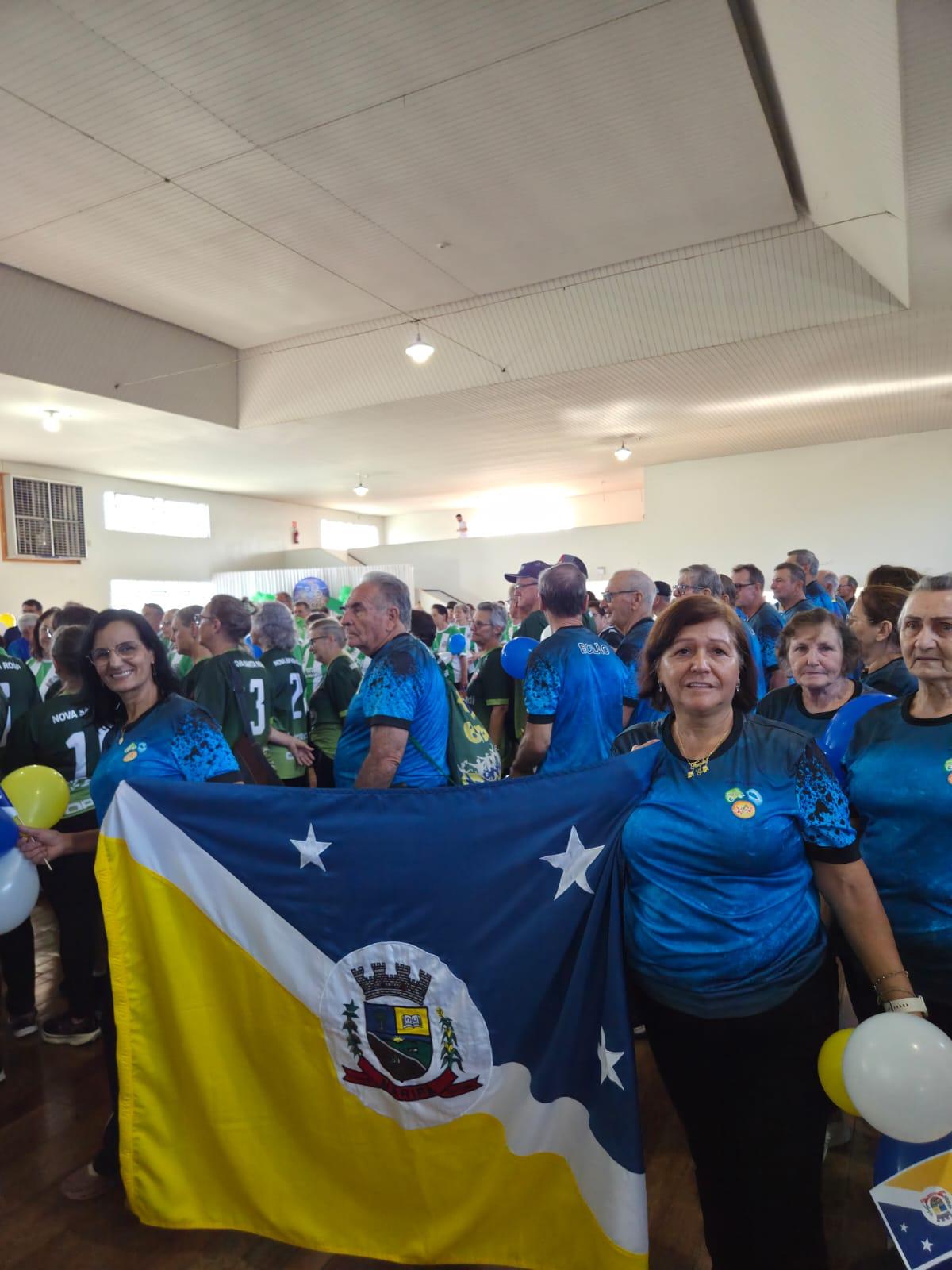 Com 50 atletas, Maripá conquistou um primeiro e dois terceiros lugares nos XVII Jogos Regionais da Pessoa Idosa, realizados nos dias 7 e 8 de outubro, em Entre Rios do Oeste