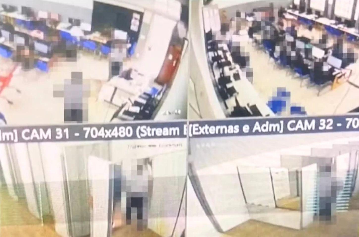 Câmeras de monitoramento instaladas nos banheiros do Colégio Cívico-Militar Érico Veríssimo, em Cambé, no Norte do Paraná, provocaram denúncias de possível violação de privacidade dos estudantes