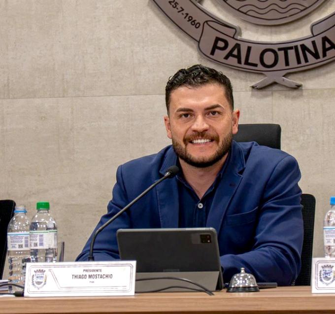 O presidente da Câmara Municipal de Palotina, vereador Thiago Mostachio (PSD), apresentou cinco requerimentos durante a sessão de segunda-feira (19)