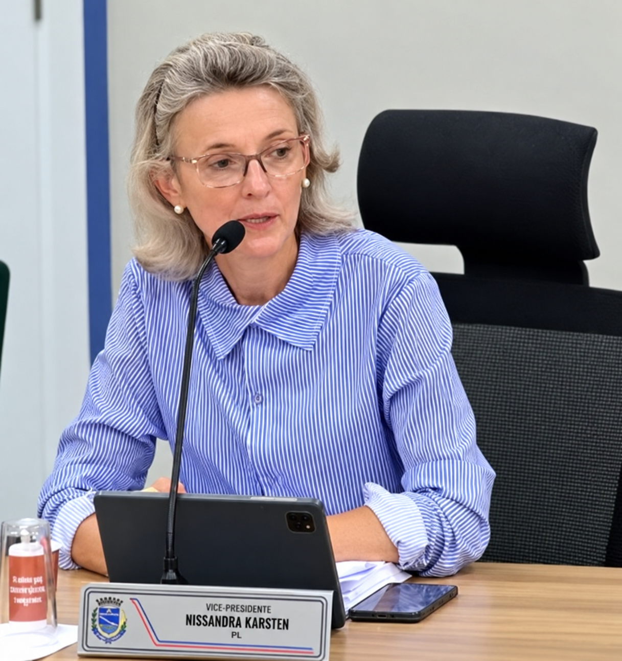 Vereadora Nissandra Karsten propõe melhorias nas cozinhas escolares e nos espaços públicos de Palotina, com foco na saúde e na qualidade de vida