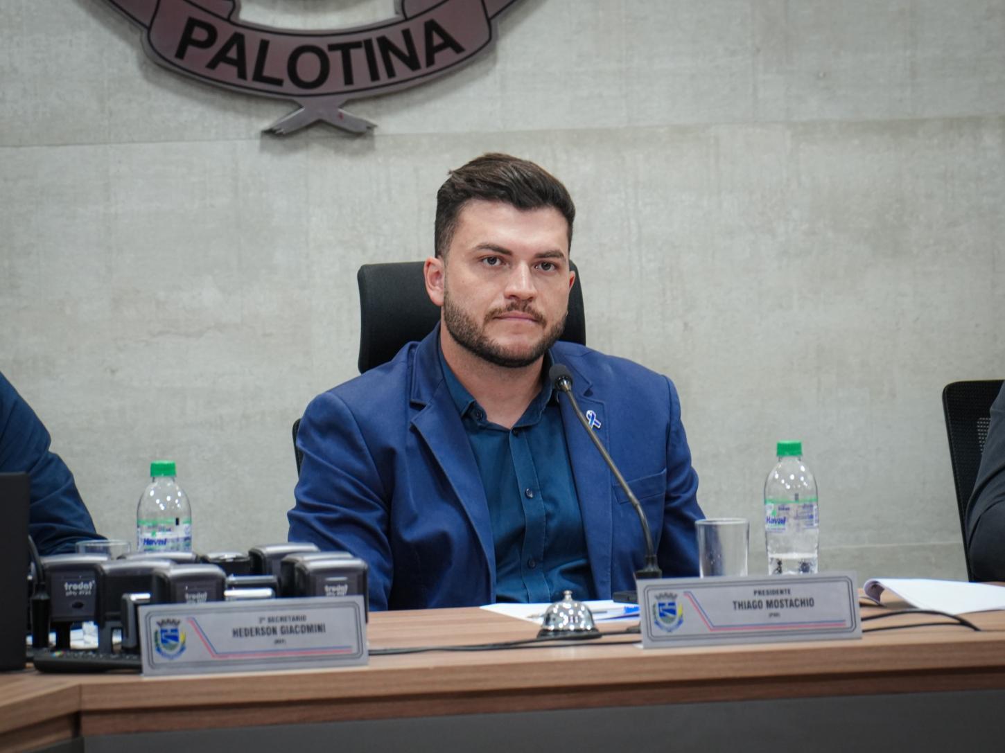 Presidente da Câmara, Thiago Mostachio solicita à Prefeitura informações detalhadas sobre os gastos com horas extras dos servidores municipais entre 2024 e 2026