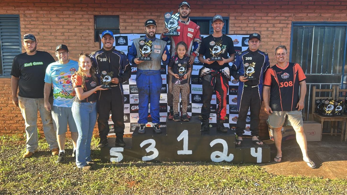 O Campeonato de Velocidade na Terra 2026 encerrou a temporada no domingo (18), no Autódromo Municipal de Palotina