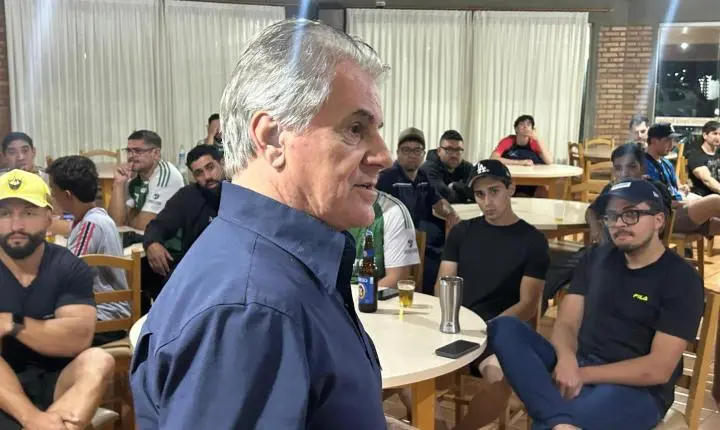 A dez dias das urnas, Luiz Ernesto e Ademar Dorfschmidt participam de reunião em Palotina