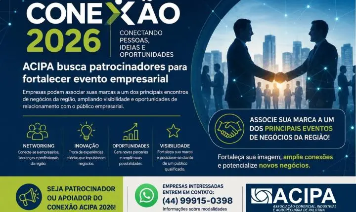 ACIPA busca patrocinadores para fortalecer evento empresarial