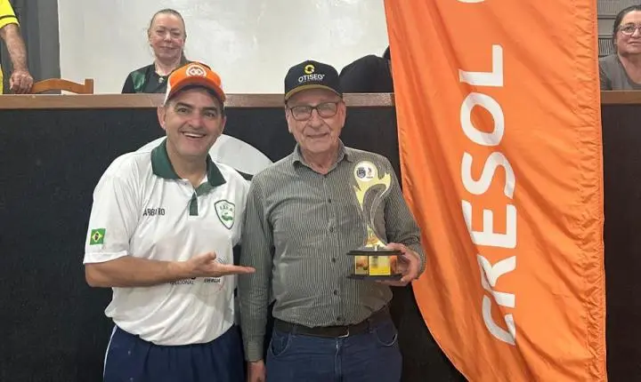 Adilson Ramos conquista o título do Municipal de Bocha Individual 2026 em Palotina