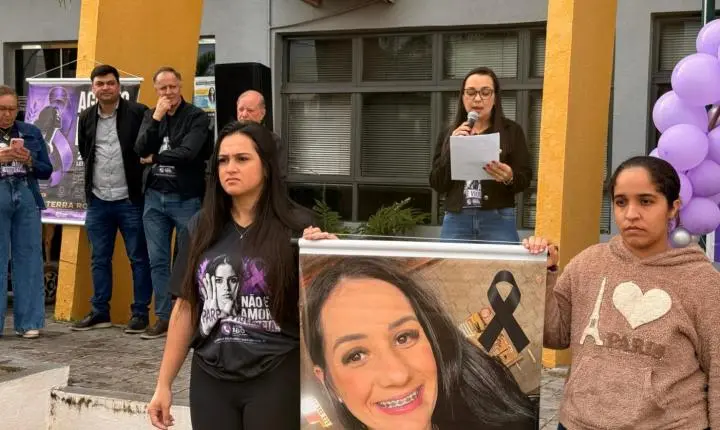 Agosto Lilás ganha as ruas e mobiliza Terra Roxa pelo fim da violência contra a mulher