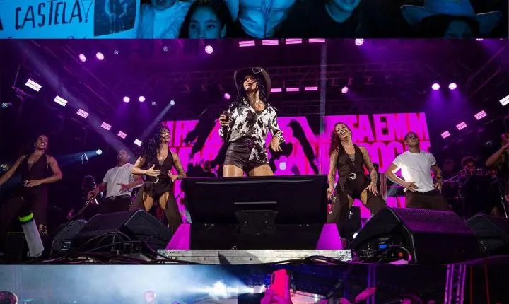 Ana Castela arrasta multidão e faz história na segunda noite da Expo Palotina 2026