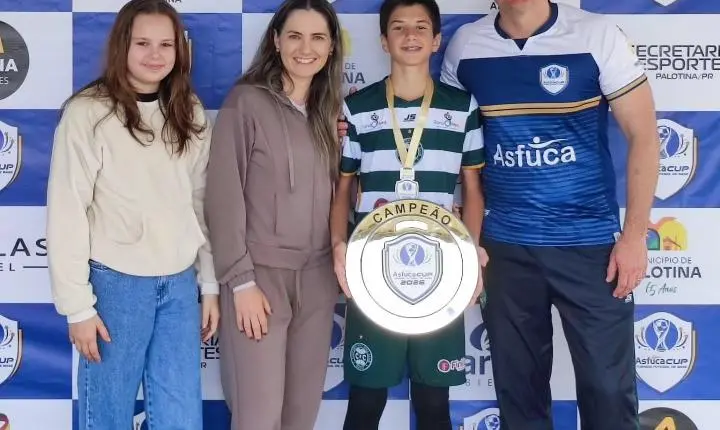 Asfuca Cup movimenta Palotina e reúne mais de 500 talentos do futebol de base
