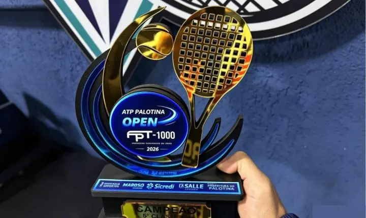 ATP Palotina Open 2026 reúne 138 atletas e fortalece o tênis regional