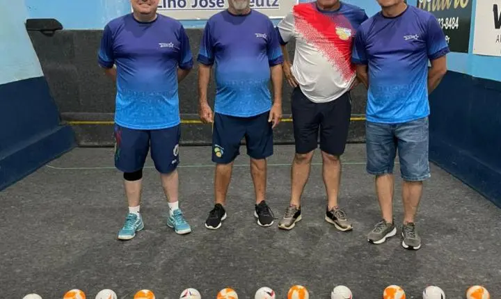 Bocha marca abertura dos 20º Jogos Abertos de Maripá com vitória expressiva do Clube Crema