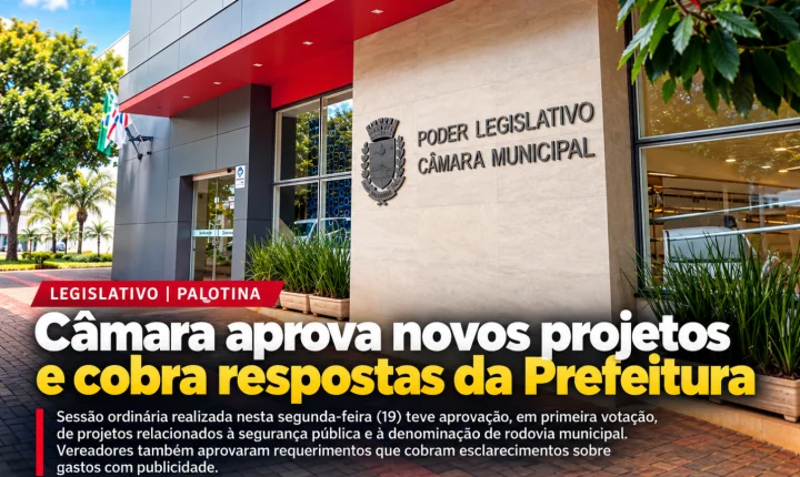 Câmara aprova novos projetos e cobra respostas da Prefeitura