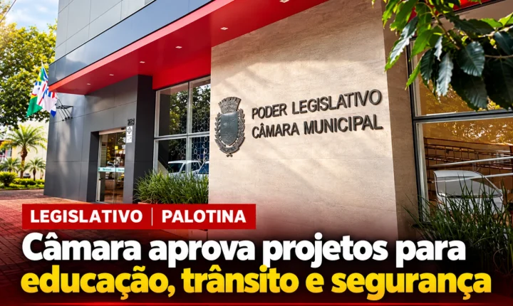 Câmara aprova projetos para educação, trânsito e segurança