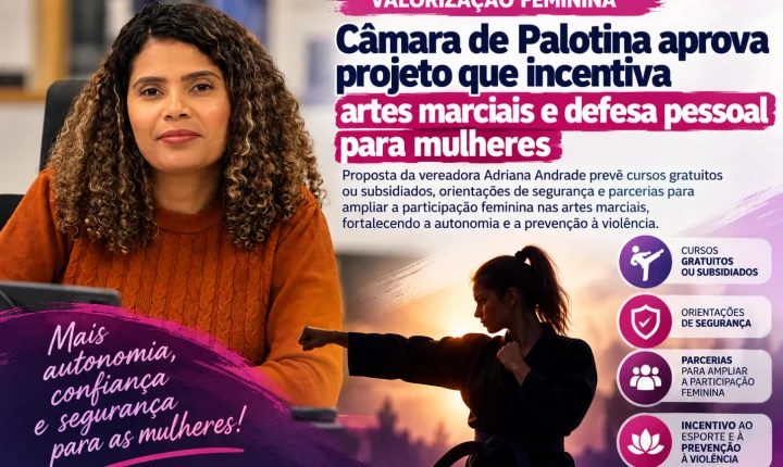 Câmara de Palotina aprova projeto que incentiva artes marciais e defesa pessoal para mulheres