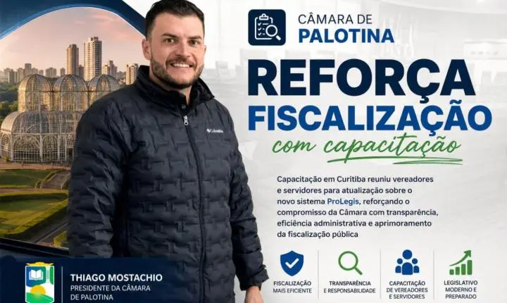 Câmara de Palotina reforça fiscalização com capacitação
