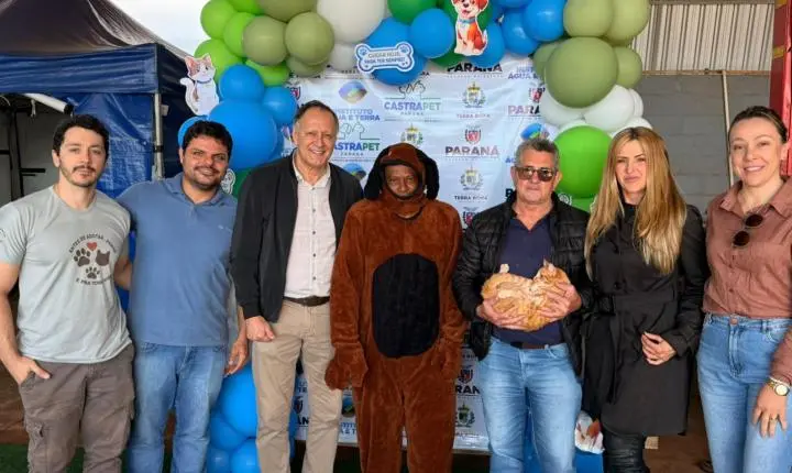 CastraPet transforma cuidado animal em Terra Roxa e beneficia cerca de 200 cães e gatos