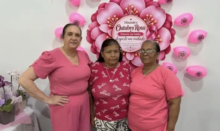 Chá Rosa promove acolhimento e conscientização para mulheres 60+