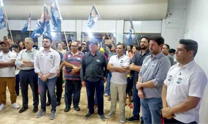 Comitê de Natan e Dilceu Sperafico é inaugurado em Assis Chateaubriand