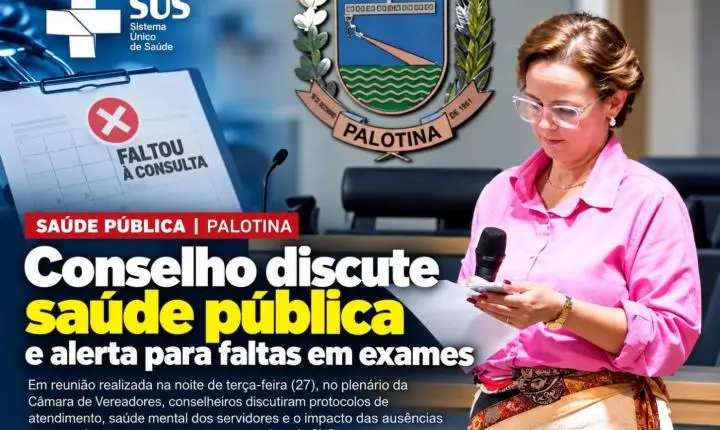 Conselho discute saúde pública e alerta para faltas em exames