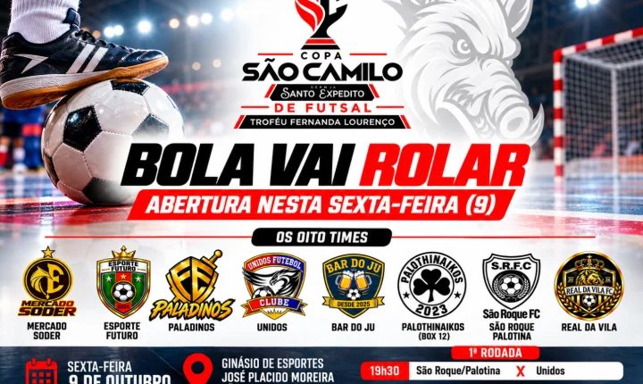 Copa São Camilo abre a temporada nesta sexta-feira com homenagem e rodada dupla