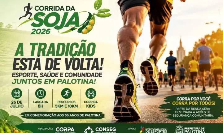 Corrida da Soja resgata tradição e volta às ruas de Palotina após 15 anos