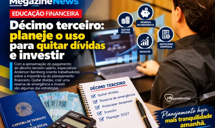 Décimo terceiro: planeje o uso para quitar dívidas e investir