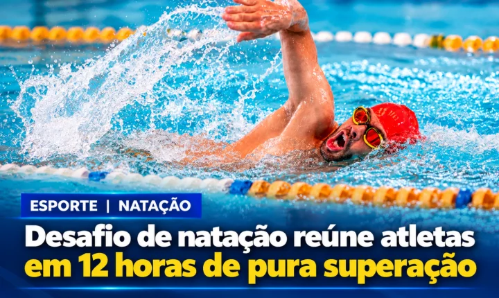Desafio de natação reúne atletas em 12 horas de pura superação