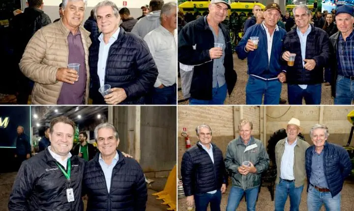 Entre o campo e a política: Giacometti participa do Jantar Safrinha em Palotina