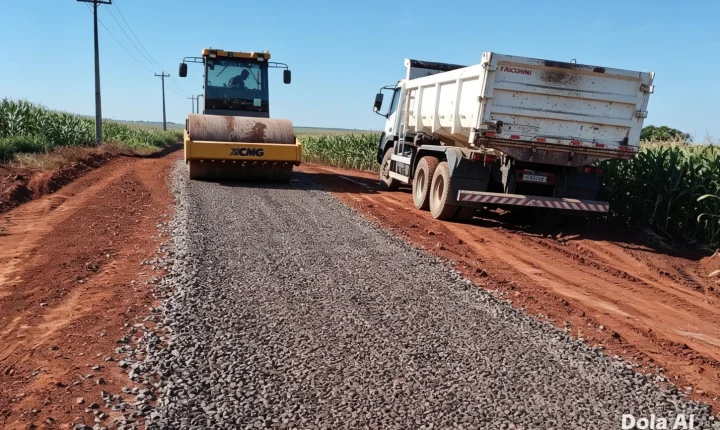 Estrada Bela Vista vai ganhar asfalto, anuncia o prefeito Ivan Reis