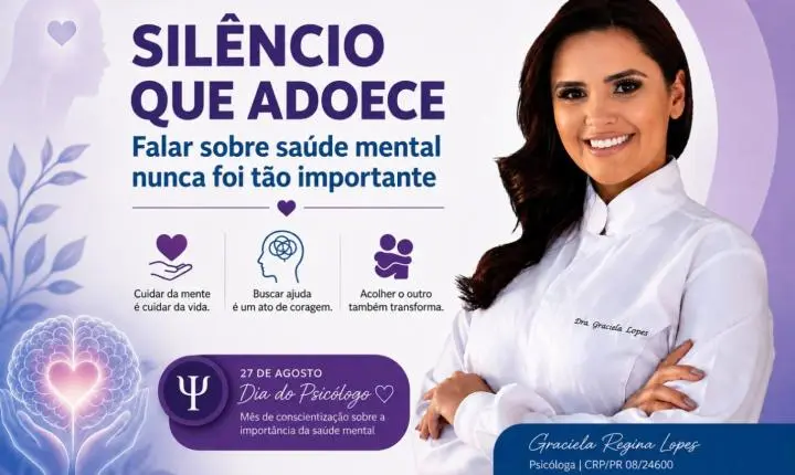 Falar sobre saúde mental nunca foi tão importante