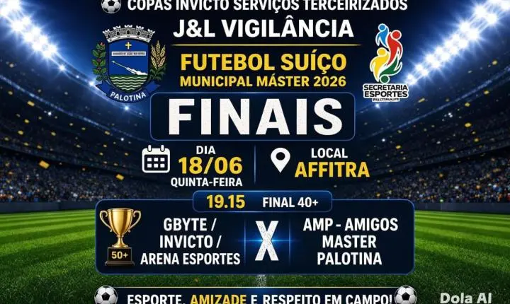 Final do Municipal Máster agita Palotina nesta quinta-feira (18)