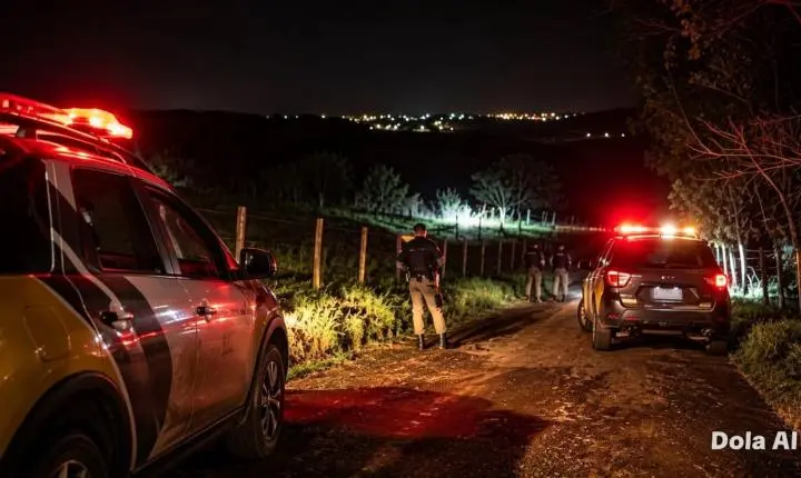 Foragido com mais de 34 anos de condenações morre em confronto com a PM após sequência de crimes em Palotina