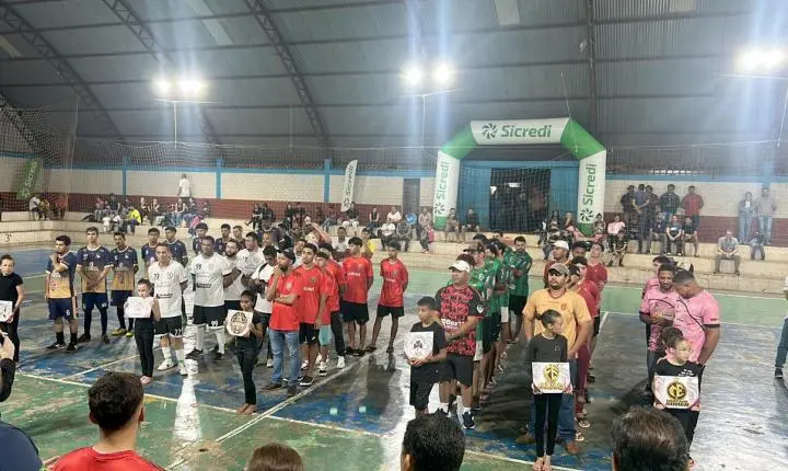 Grande festa marca abertura da 2ª Copa São Camilo Granja Santo Expedito de Futsal