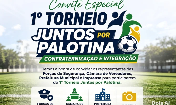 Juntos por Palotina: torneio inédito vai promover uma grande confraternização esportiva